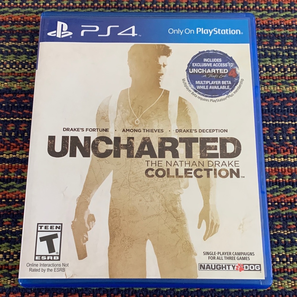 Uncharted the Nathan Drake Collection for PS4